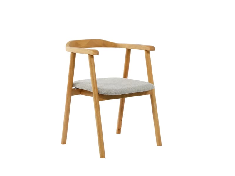 Ruokailuryhmä Bark Peyra 120–220 cm Tammi Tammi/Beige - Huonekalut - Pöytä & ruokailuryhmä - Ruokailuryhmä