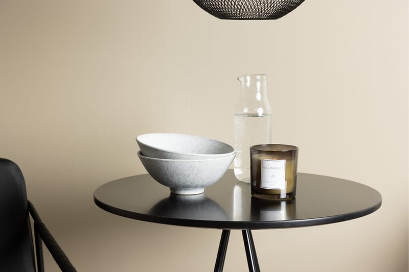 Ruokailuryhmä Bistro 60 cm Pyöreä 2 Tvist Tuolia - Musta - Huonekalut - Pöytä & ruokailuryhmä - Ruokailuryhmä