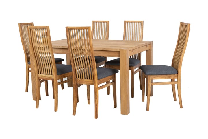 Ruokailuryhmä Chicago New 6 Tuolilla - Ruokapöydät & keittiön pöydät