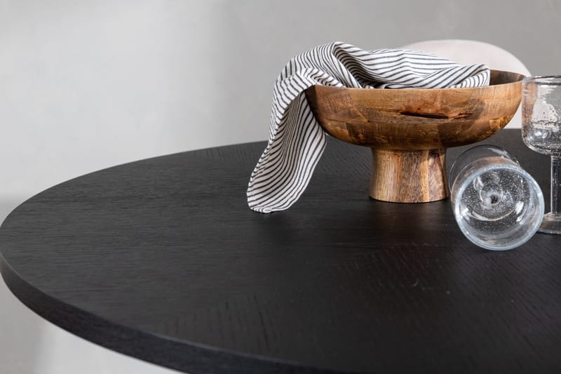 Ruokailuryhmä Copenhagen 115 cm Pyöreä 4 Polar Tuolia - Beige - Huonekalut - Pöytä & ruokailuryhmä - Ruokailuryhmä