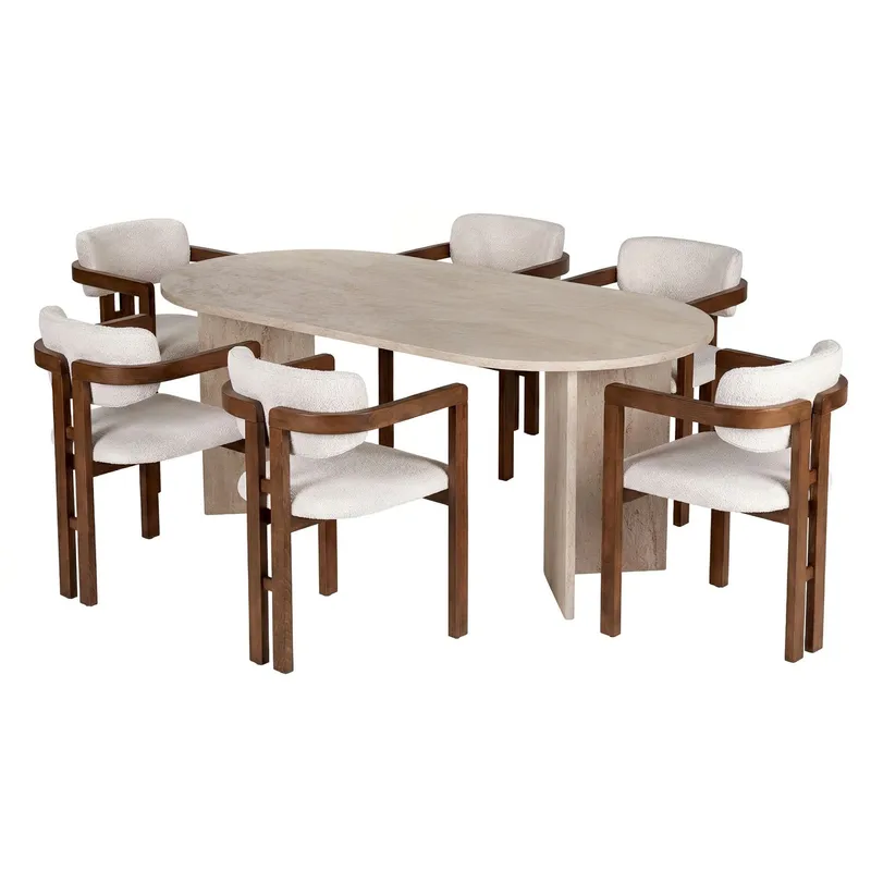 Dining Table & Chairs Set Nordure, undefined