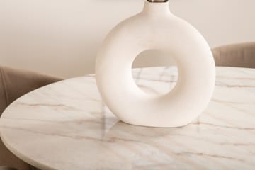 Ruokailuryhmä Estelle 106 cm Pyöreä 4 Berit Tuolia - Beige - Huonekalut - Pöytä & ruokailuryhmä - Ruokailuryhmä