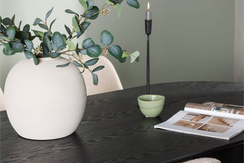 Ruokailuryhmä Isolde 180 cm Soikea 4 Polar Tuolia - Beige - Huonekalut - Pöytä & ruokailuryhmä - Ruokailuryhmä