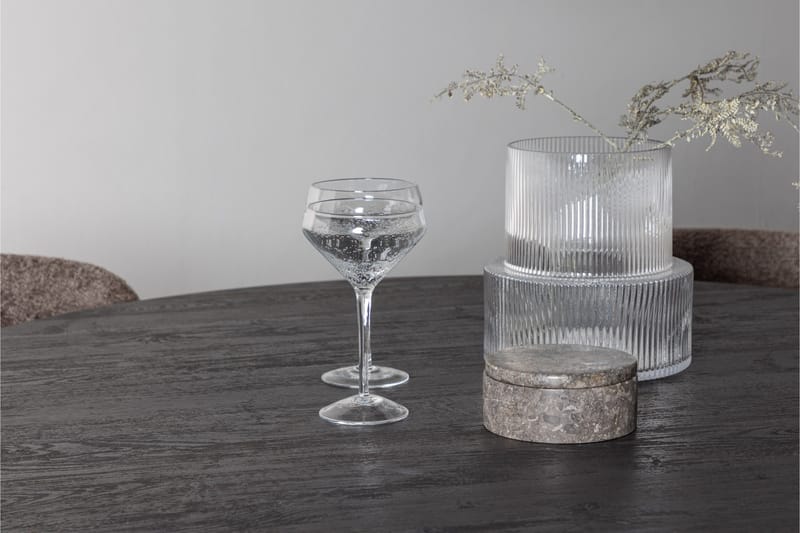 Ruokailuryhmä Lanzo 120 cm Pyöreä 4 Modesto Tuolia - Musta - Huonekalut - Pöytä & ruokailuryhmä - Ruokailuryhmä