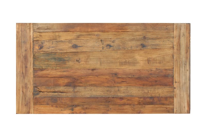 Lyon Förlängningsbar Matgrupp 200 cm med 6 Viktoria Stol Bloomington Natur/Vit/Beige Beige/White - Huonekalut - Pöytä & ruokailuryhmä - Ruokailuryhmä