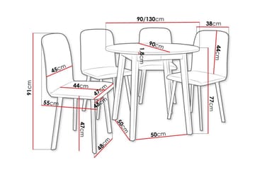 Narberth-ruokailuryhmä - Huonekalut - Pöytä & ruokailuryhmä - Ruokailuryhmä