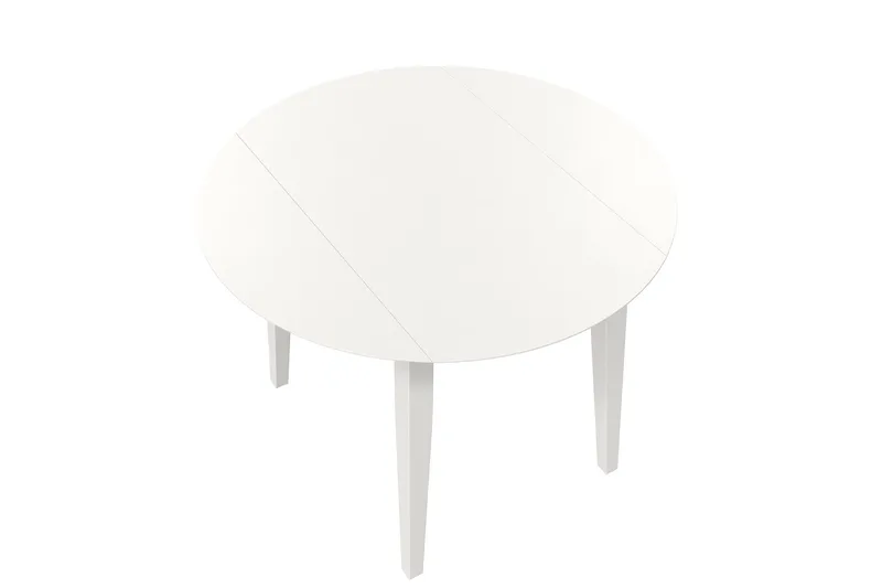 Ruokailuryhmä Brooks 3-os - Valkoinen - Huonekalut - Pöytä & ruokailuryhmä - Ruokailuryhmä