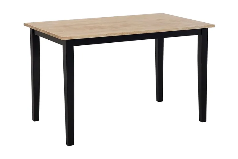 Ruokailuryhmä Chalsie 4 tuolilla - Musta - Huonekalut - Pöytä & ruokailuryhmä - Ruokailuryhmä