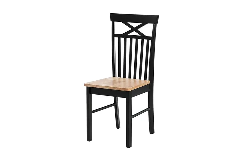 Ruokailuryhmä Chalsie 4 tuolilla - Musta - Huonekalut - Pöytä & ruokailuryhmä - Ruokailuryhmä