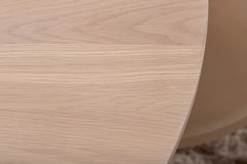 Ruokailuryhmä Cinaba 110 cm Pyöreä sis 4 Vomeli tuolia - Beige/Musta - Huonekalut - Pöytä & ruokailuryhmä - Ruokailuryhmä