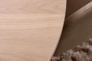 Ruokailuryhmä Cinaba 110 cm Pyöreä sis 4 Beraid tuolia - Beige / Musta - Huonekalut - Pöytä & ruokailuryhmä - Ruokailuryhmä
