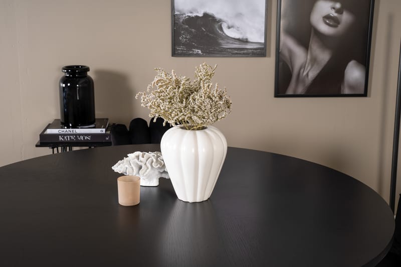 Ruokailuryhmä Copenhagen + 4 Limhamn Tuolia Musta - Furniture Fashion - Huonekalut - Pöytä & ruokailuryhmä - Ruokailuryhmä