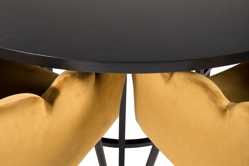 Ruokailuryhmä Copenhagen + 6 Limhamn Tuolia Keltainen - Furniture Fashion - Huonekalut - Pöytä & ruokailuryhmä - Ruokailuryhmä