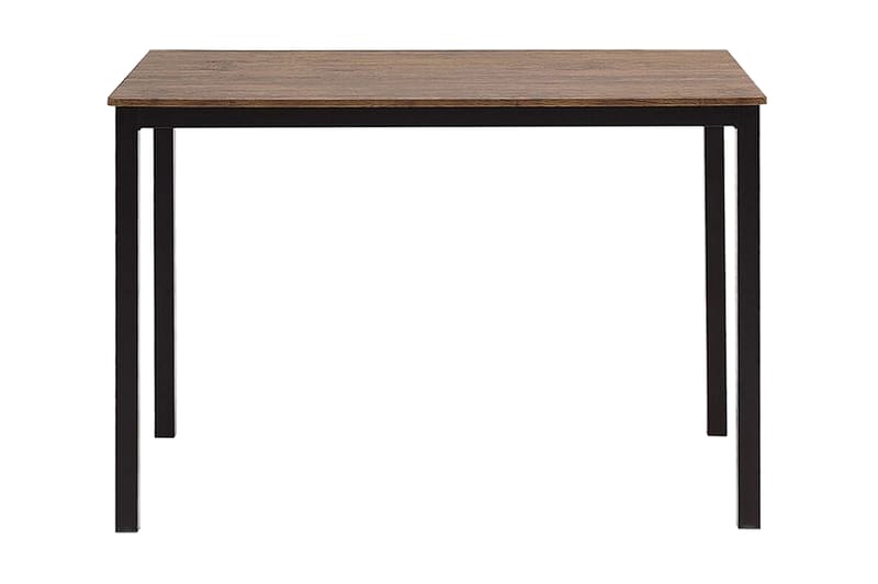 Ruokailuryhmä Crown 110 cm 4 tuolia - Tummanruskea / musta - Huonekalut - Pöytä & ruokailuryhmä - Ruokailuryhmä