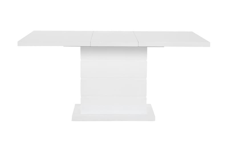 Ruokailuryhmä Griffith Jatkettava 120 cm 4 Jack tuolia - Valkoinen/Musta/Kromi - Huonekalut - Pöytä & ruokailuryhmä - Ruokailuryhmä