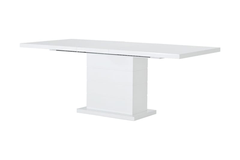 Ruokailuryhmä Griffith Jatkettava 180 cm 4 Jack tuolia - Valkoinen/Musta - Huonekalut - Pöytä & ruokailuryhmä - Ruokailuryhmä