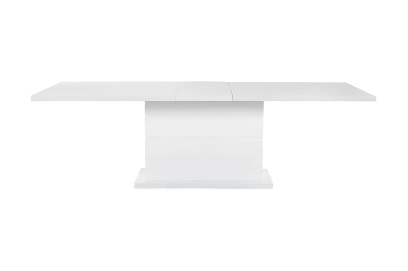 Ruokailuryhmä Griffith Jatkettava 180 cm 6 Naira tuolia - Valkoinen/Harmaa/Musta - Huonekalut - Pöytä & ruokailuryhmä - Ruokailuryhmä