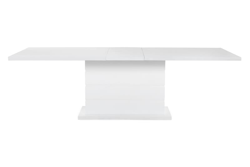 Ruokailuryhmä Griffith Jatkettava 180 cm 6 Scale tuolia - Valkoinen/Kromi - Huonekalut - Pöytä & ruokailuryhmä - Ruokailuryhmä