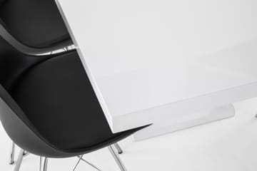 Ruokailuryhmä Griffith Jatkettava 200 cm 8 Scale tuolia - Valkoinen/Musta PU/Kromi - Huonekalut - Pöytä & ruokailuryhmä - Ruokailuryhmä