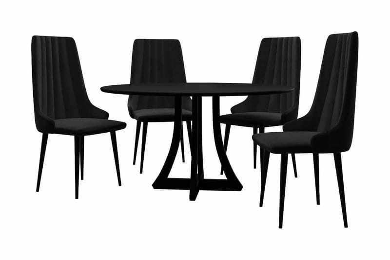 Ruokailuryhmä Habit Musta, undefined