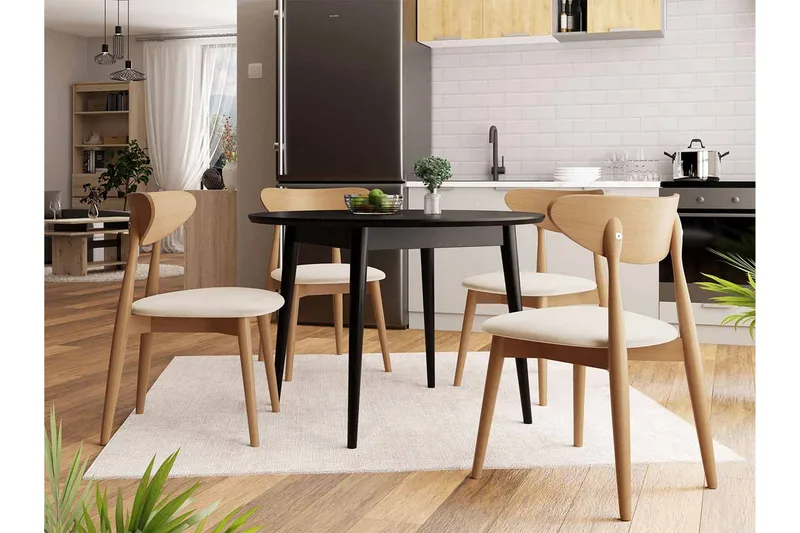 Ruokailuryhmä Idelle Roosa - Huonekalut - Pöytä & ruokailuryhmä - Ruokailuryhmä