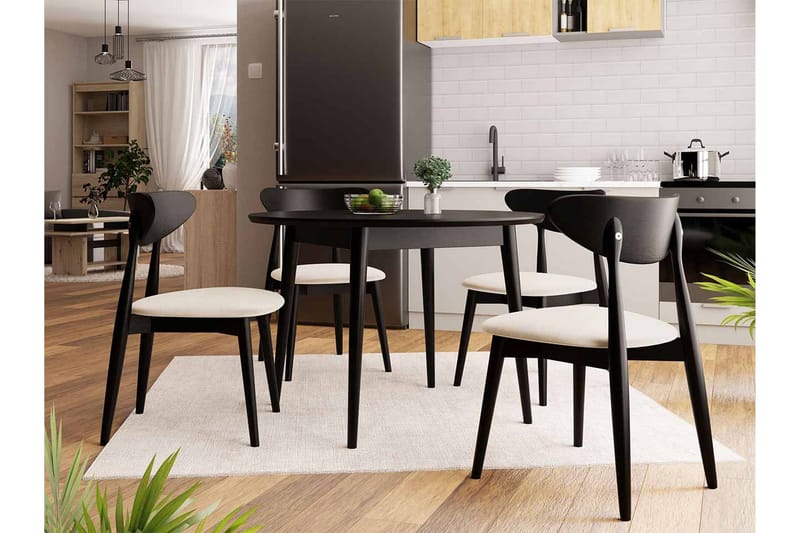 Ruokailuryhmä Idelle Roosa - Huonekalut - Pöytä & ruokailuryhmä - Ruokailuryhmä