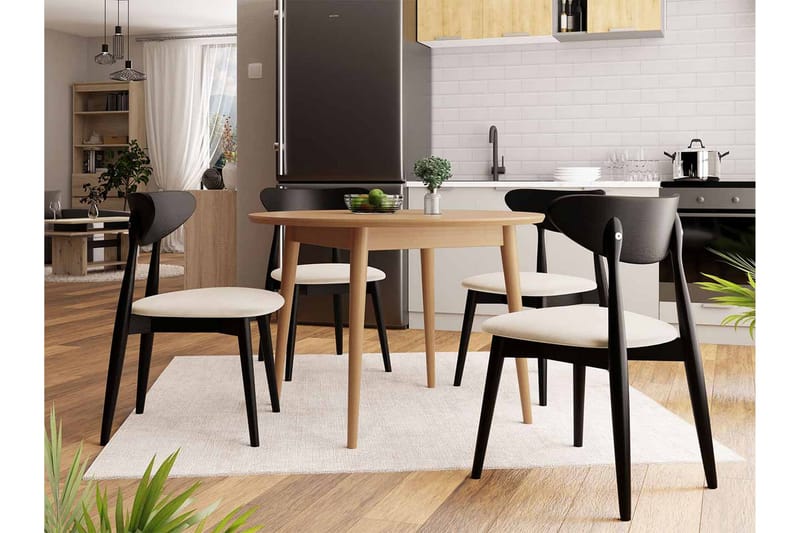 Ruokailuryhmä Idelle Roosa - Huonekalut - Pöytä & ruokailuryhmä - Ruokailuryhmä