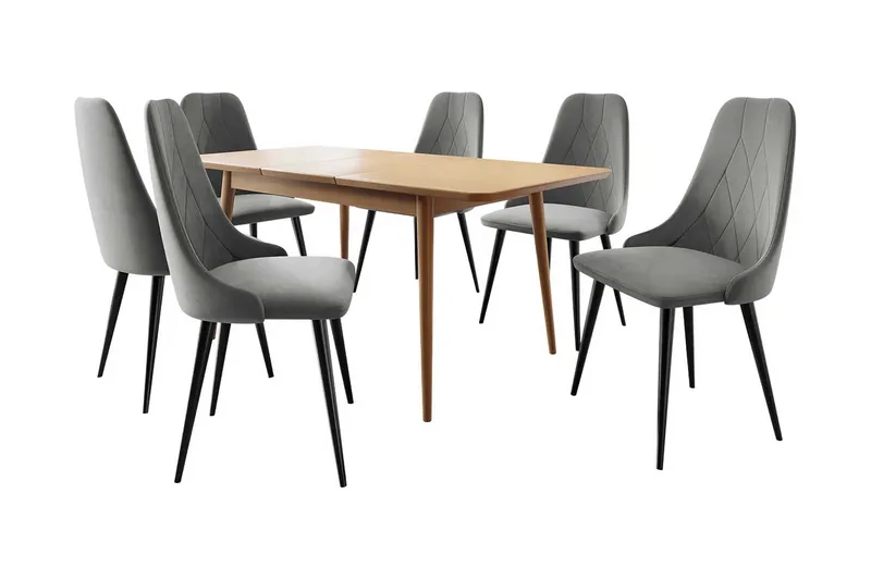 Ruokailuryhmä Idelle Pyöreä Harmaa, undefined