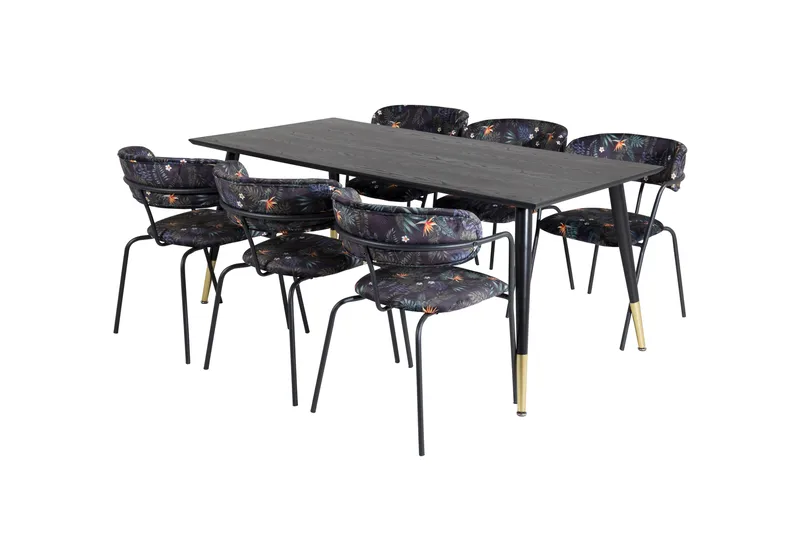 Ruokailuryhmä Kenton 180 cm 6 Ayacor Nojatuolia, undefined