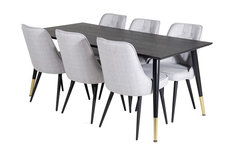 Ruokailuryhmä Kenton 180 cm 6 Chantor Ruokatuolia, undefined