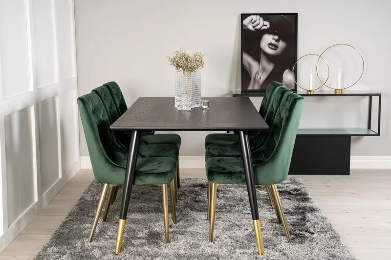 Ruokailuryhmä Kenton 180 cm 6 Luisa tuolia, undefined