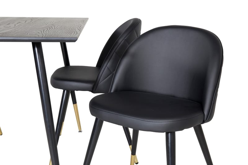 Ruokailuryhmä Larrinzar 120 cm 4 Chantor Ruokatuolia - Huonekalut - Pöytä & ruokailuryhmä - Ruokailuryhmä