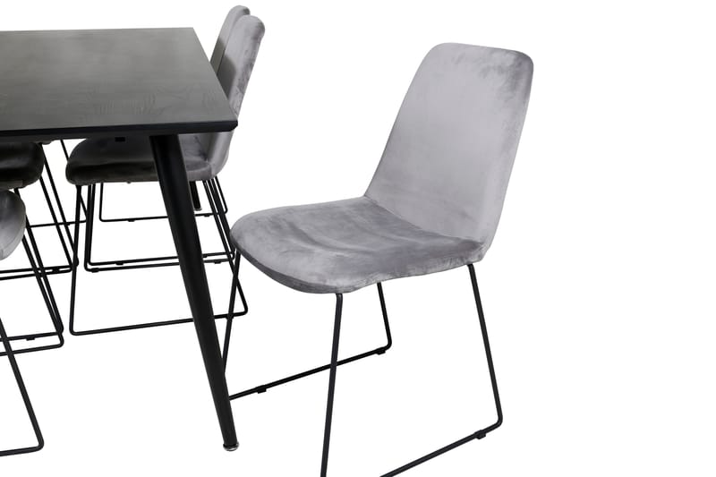 Ruokailuryhmä Larrinzar 180 cm 6 Allepuz tuolia - Huonekalut - Pöytä & ruokailuryhmä - Ruokailuryhmä