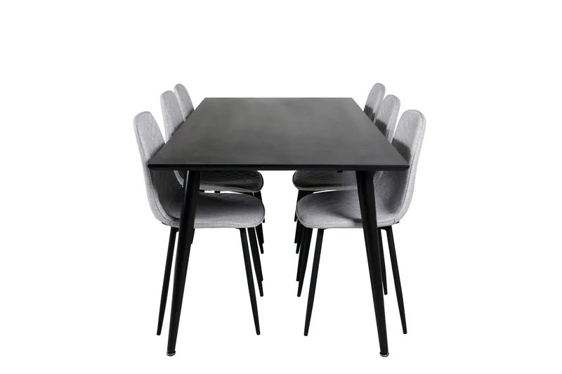 Ruokailuryhmä Larrinzar 180 cm 6 Yegua tuolia - Huonekalut - Pöytä & ruokailuryhmä - Ruokailuryhmä