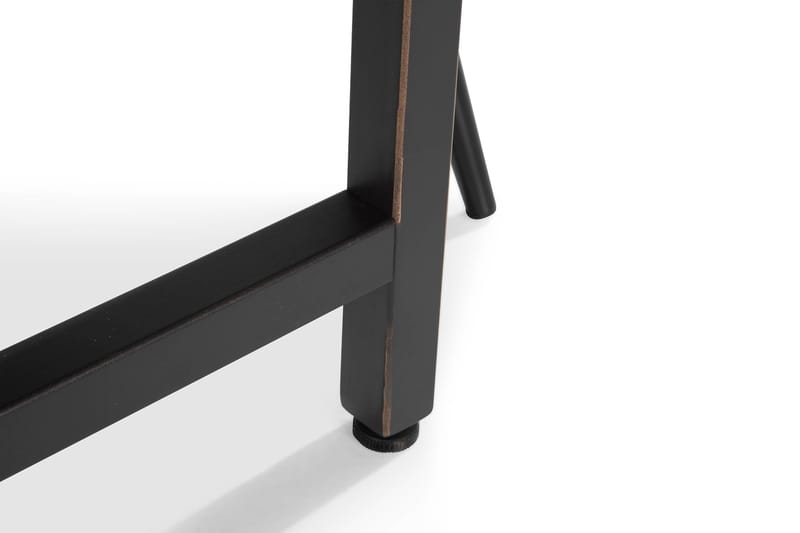 Ruokailuryhmä Limerick 140 cm 4 Naira tuolilla - Rust jalava/Musta/Brun - Huonekalut - Pöytä & ruokailuryhmä - Ruokailuryhmä