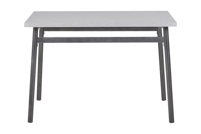 Ruokailuryhmä Lottum 110 cm 4 tuolia - Harmaa / Musta - Huonekalut - Pöytä & ruokailuryhmä - Ruokailuryhmä