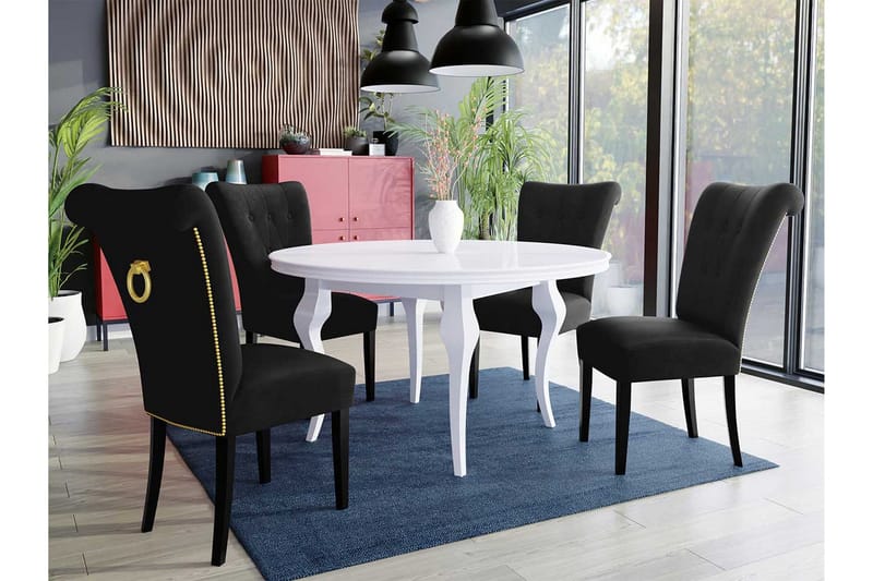 Ruokailuryhmä - Musta - Huonekalut - Pöytä & ruokailuryhmä - Ruokailuryhmä
