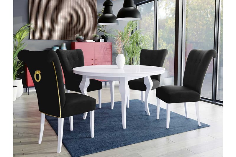 Ruokailuryhmä - Musta - Huonekalut - Pöytä & ruokailuryhmä - Ruokailuryhmä