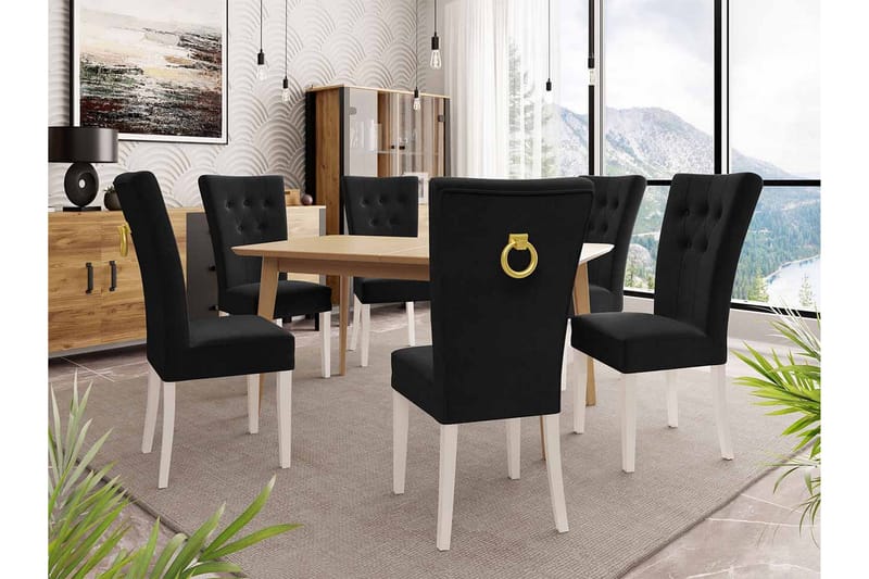 Ruokailuryhmä - Musta - Huonekalut - Pöytä & ruokailuryhmä - Ruokailuryhmä