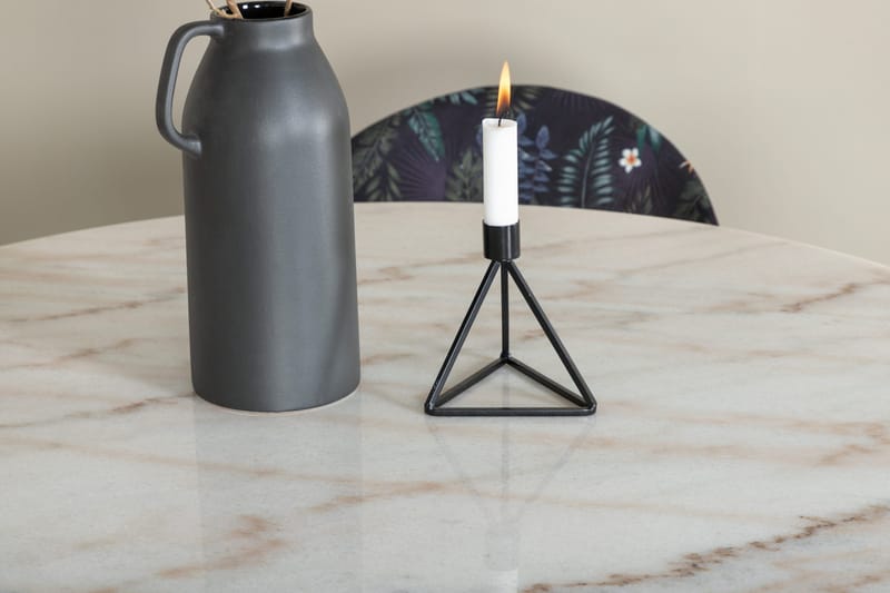 Ruokailuryhmä Netanya 106 cm 4 Capmany ruokatuolia - Huonekalut - Pöytä & ruokailuryhmä - Ruokailuryhmä