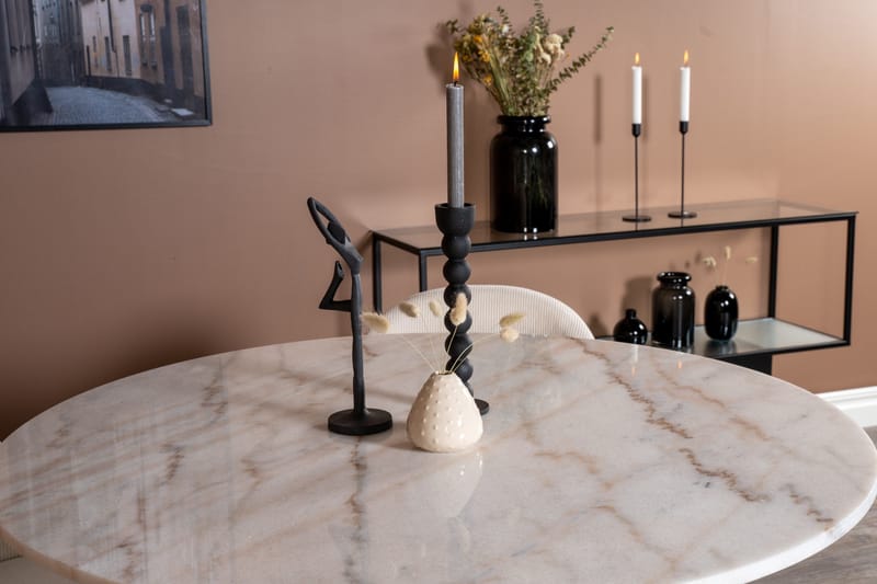 Ruokailuryhmä Netanya 106 cm 4 Chantor Ruokatuolia - Huonekalut - Pöytä & ruokailuryhmä - Ruokailuryhmä