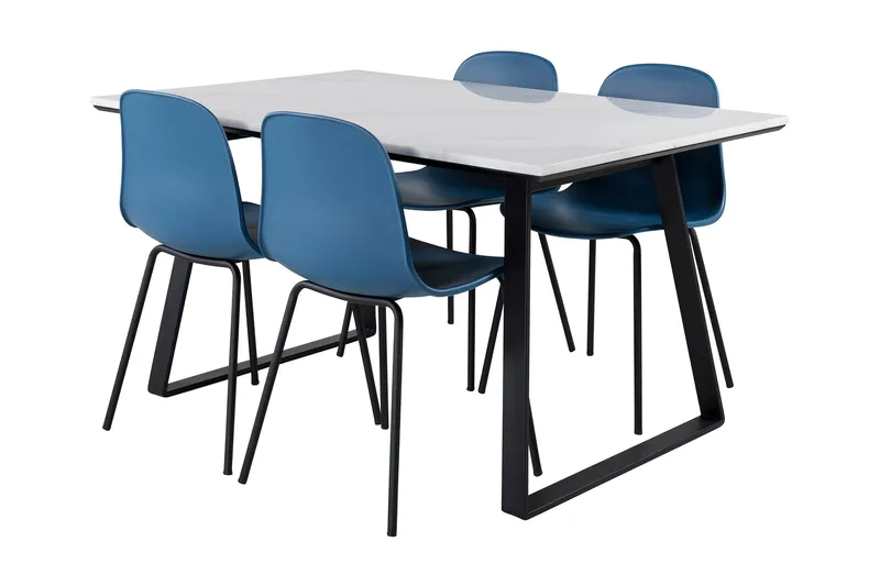 Ruokailuryhmä Netanya 140 cm 4 Labbetorp ruokatuolia, undefined