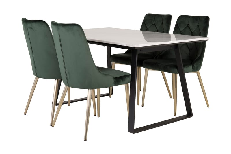 Ruokailuryhmä Netanya 4 Chantor Lyx Samettituolia, undefined