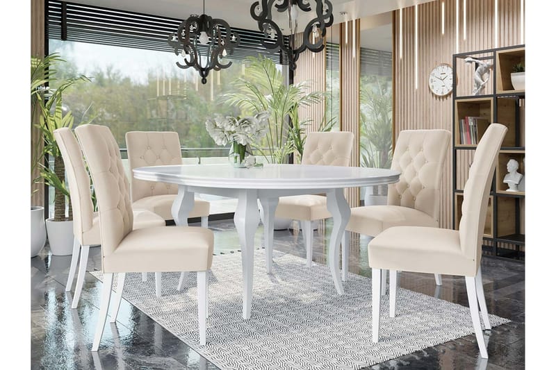 Ruokailuryhmä - Roosa - Huonekalut - Pöytä & ruokailuryhmä - Ruokailuryhmä