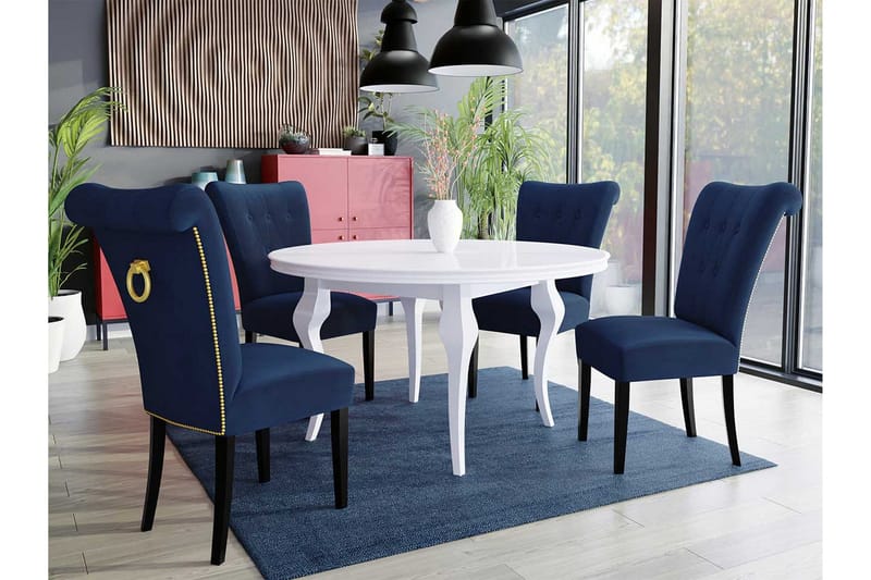Ruokailuryhmä - Sininen - Huonekalut - Pöytä & ruokailuryhmä - Ruokailuryhmä