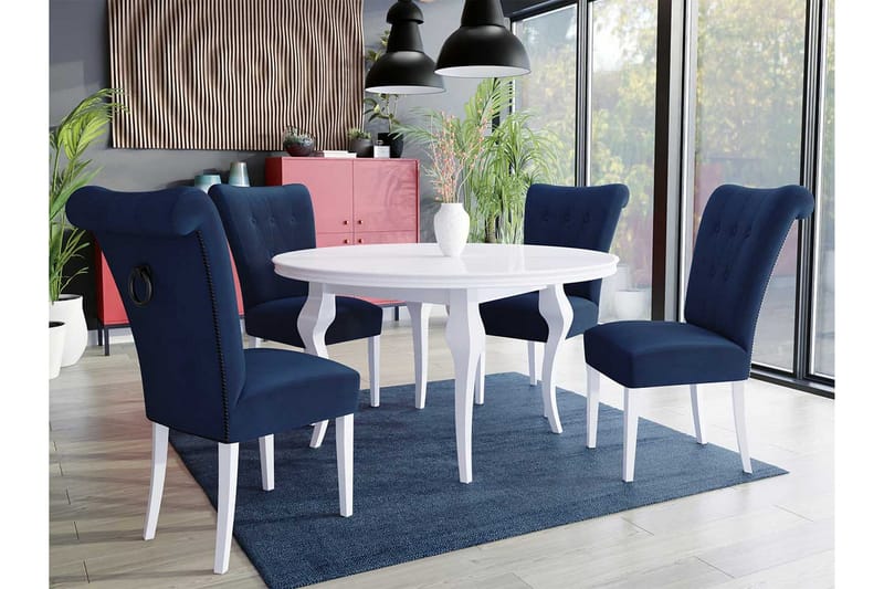 Ruokailuryhmä - Sininen - Huonekalut - Pöytä & ruokailuryhmä - Ruokailuryhmä