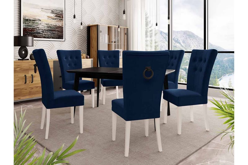 Ruokailuryhmä - Sininen - Huonekalut - Pöytä & ruokailuryhmä - Ruokailuryhmä
