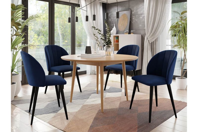 Ruokailuryhmä - Sininen - Huonekalut - Pöytä & ruokailuryhmä - Ruokailuryhmä