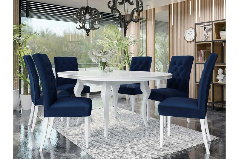 Ruokailuryhmä - Sininen - Huonekalut - Pöytä & ruokailuryhmä - Ruokailuryhmä