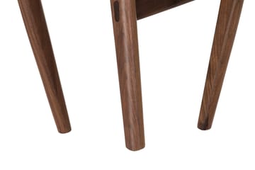 Ruokailuryhmä Skagana 120 cm Pyöreä sis 4 tuolia - Pähkinä - Huonekalut - Pöytä & ruokailuryhmä - Ruokailuryhmä